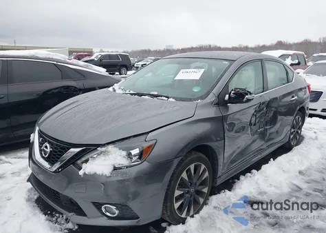 2019 Nissan Sentra Sr from USA, damaged, VIN 3N1AB7AP6KY457071